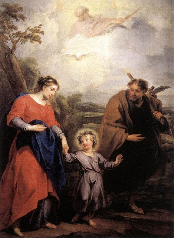 WIT, Jacob de Holy Family and Trinity oil painting image